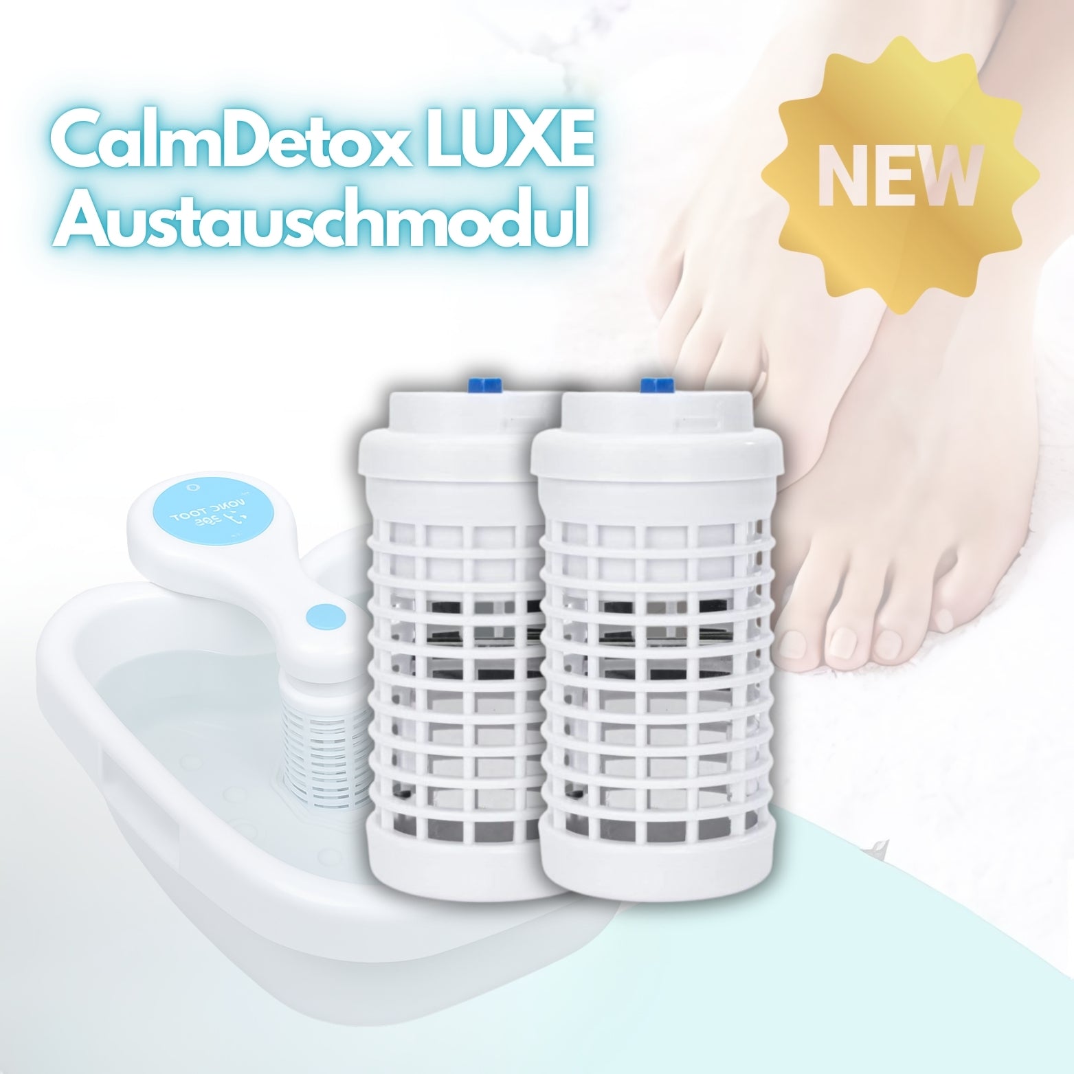CalmDetox LUXE exchange module